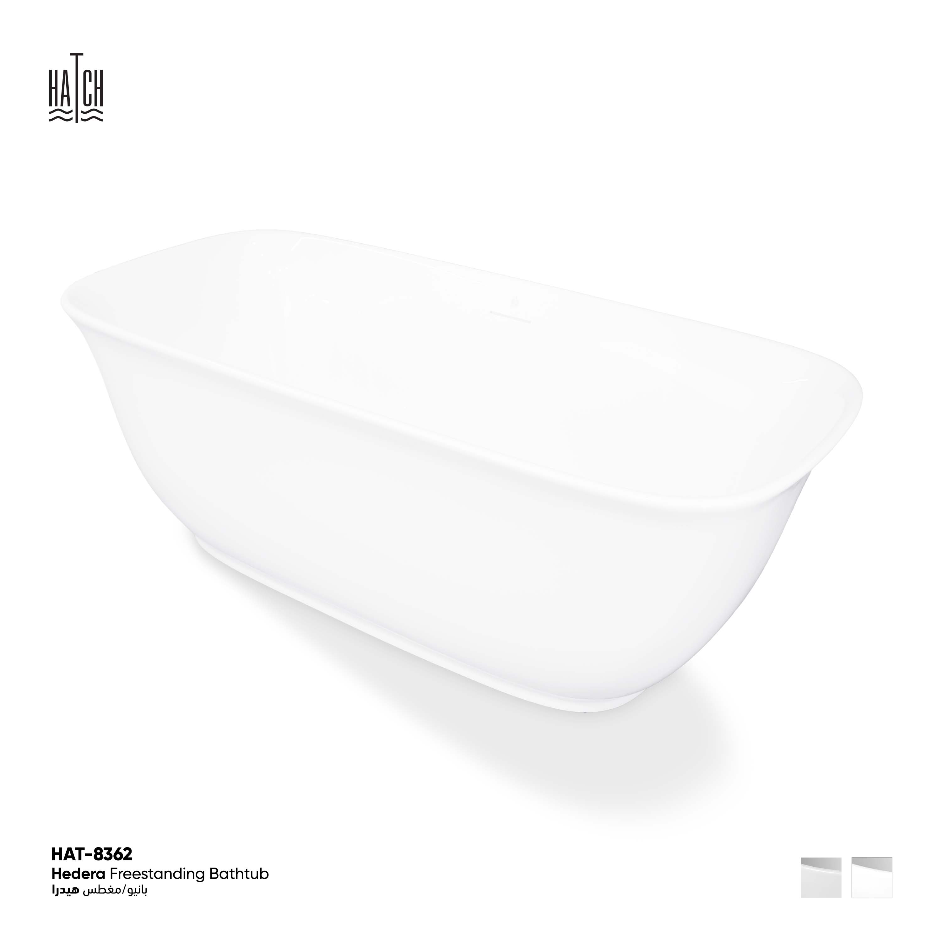 HEDERA Freestanding Bathtub